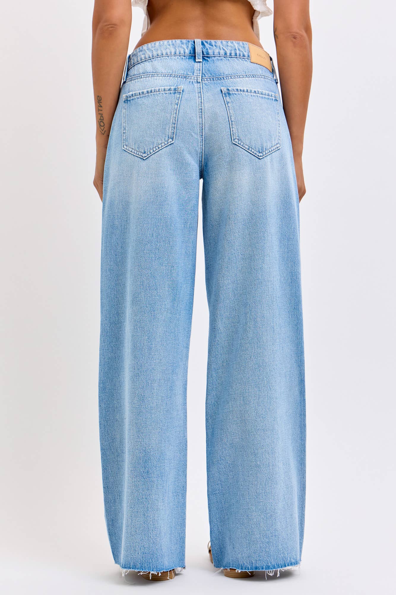 Low Rise Wide Leg